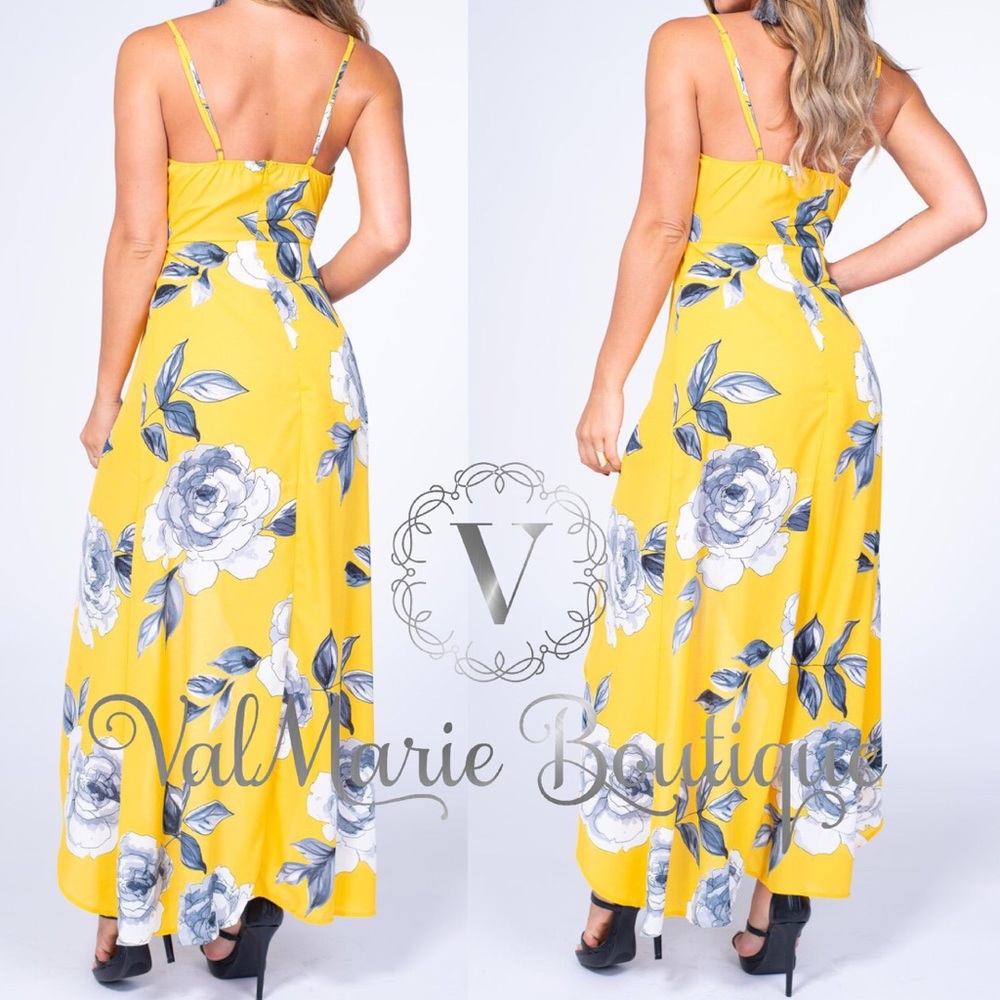 LAST 1! sunny floral maxi dress - Picture 2 of 3